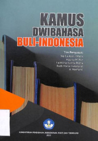 Image of KAMUS DWIBAHASA BULI-INDONESIA